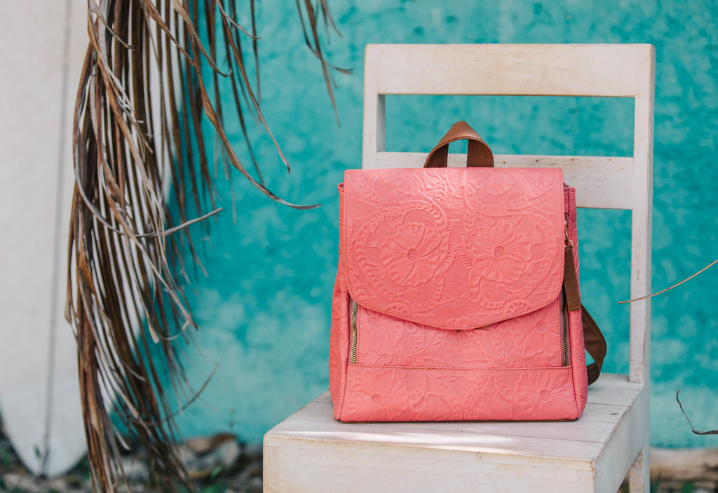 Lola Backpack - Coral