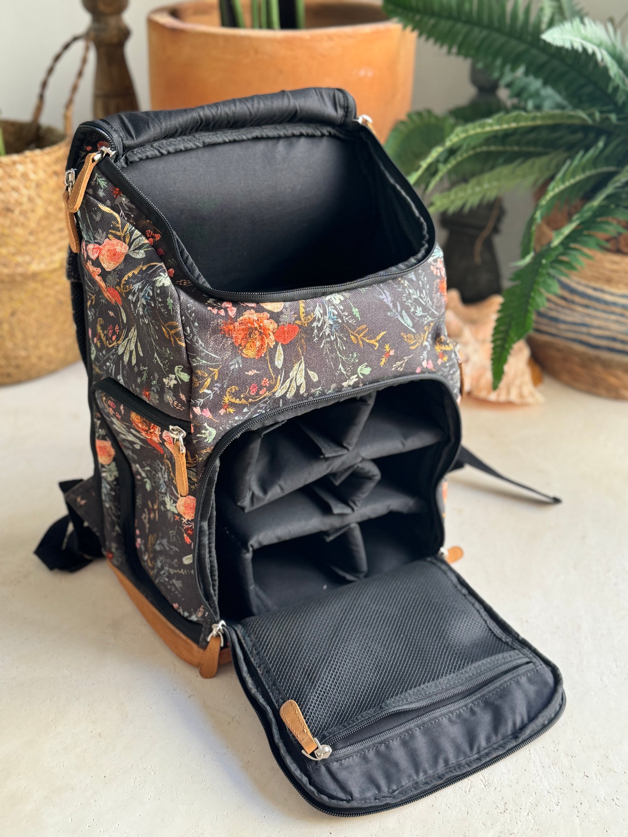 Lima Backpack - Summer Black Fable | Stylish, Designer  display picture 1