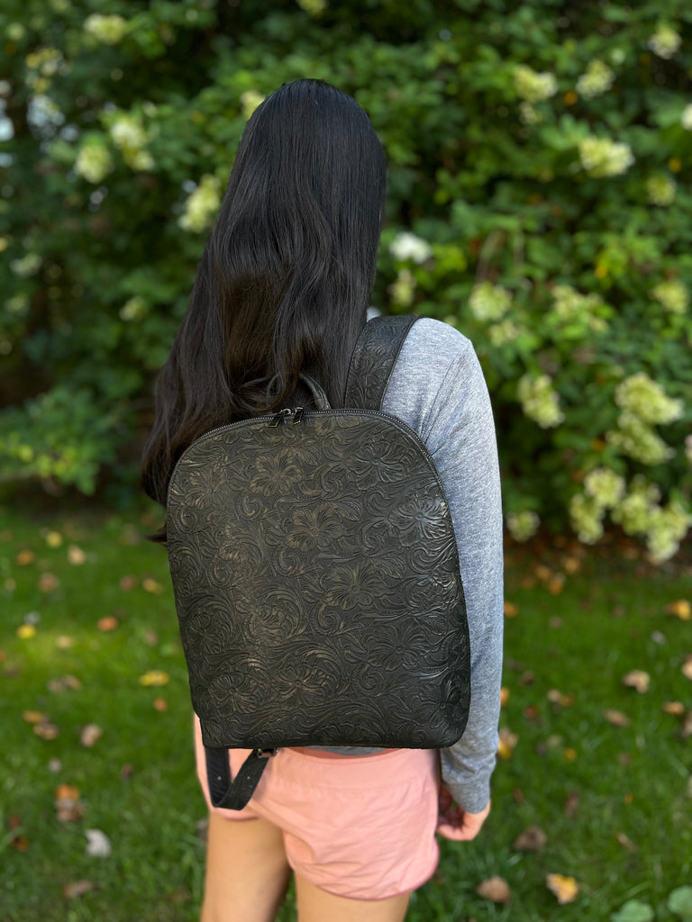 Mar Backpack - Stamped Black