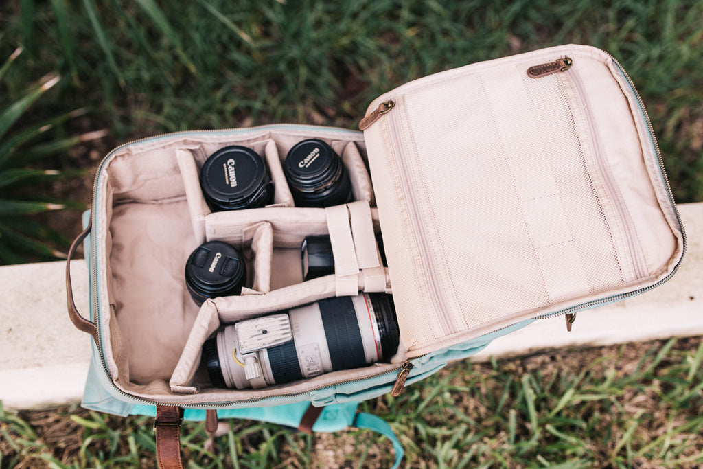 how to pack a camera bag