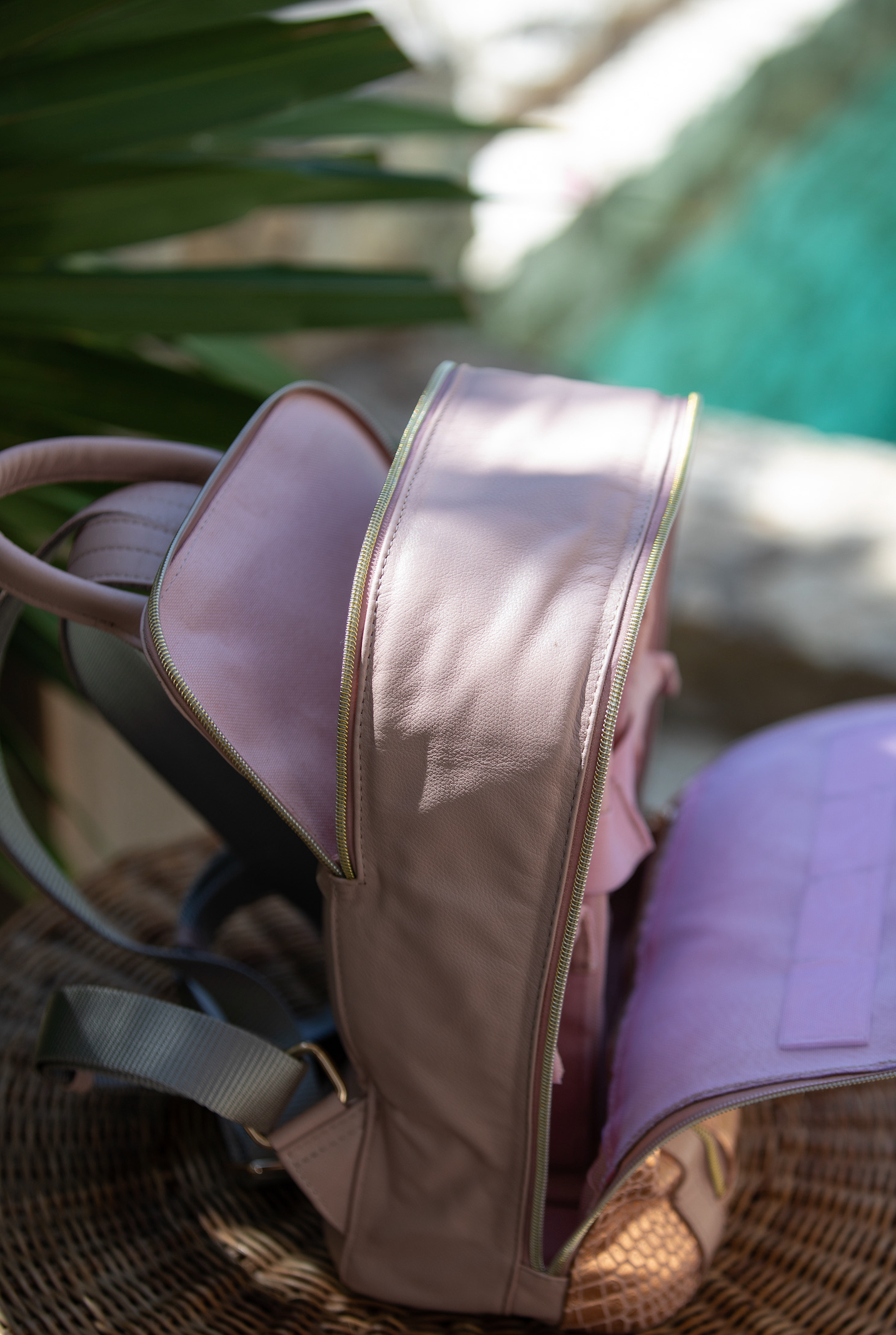 chinese laundry olivia mini backpack Mini Olivia - Rose Gold Crocodile