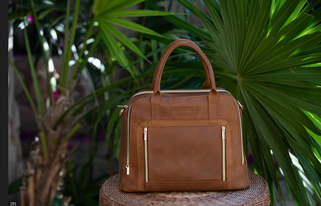 Luna Bag - Vintage Brown with Backpack Straps