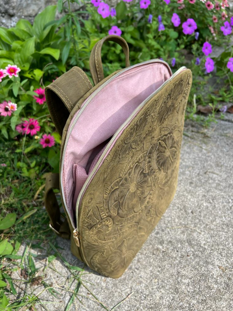 Mar Backpack - Stamped Olive