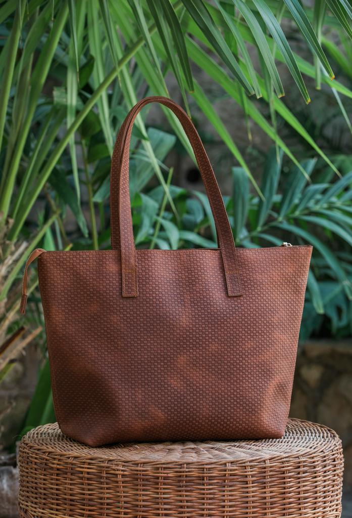 Merida - Vintage Brown Weave Texture