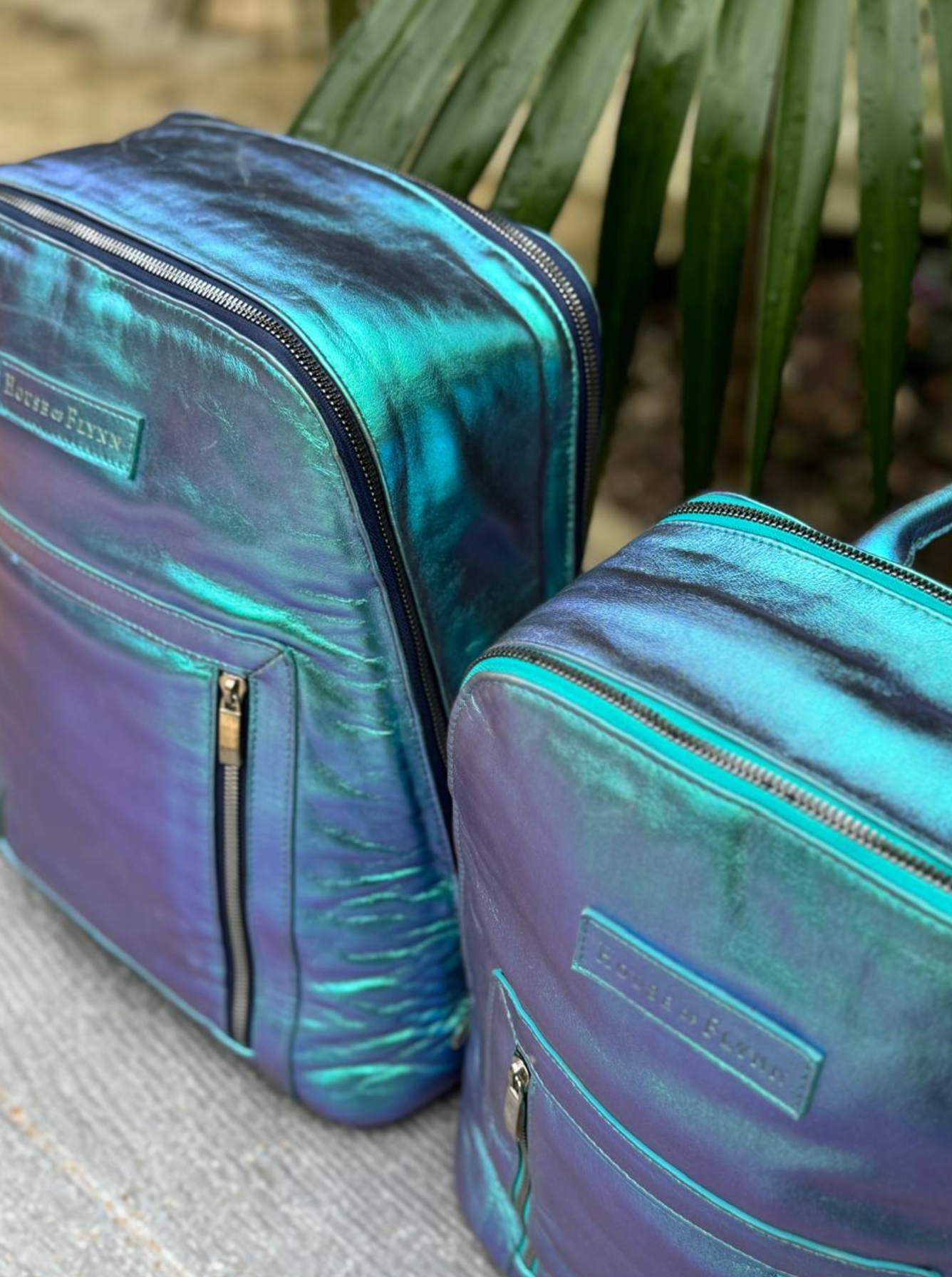 Mini Olivia - Mermaid Lagoon Color Shift Leather | Stylish