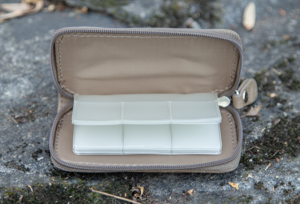 SD Card Holder- Truffle Stylish, Designer Camera Bags for