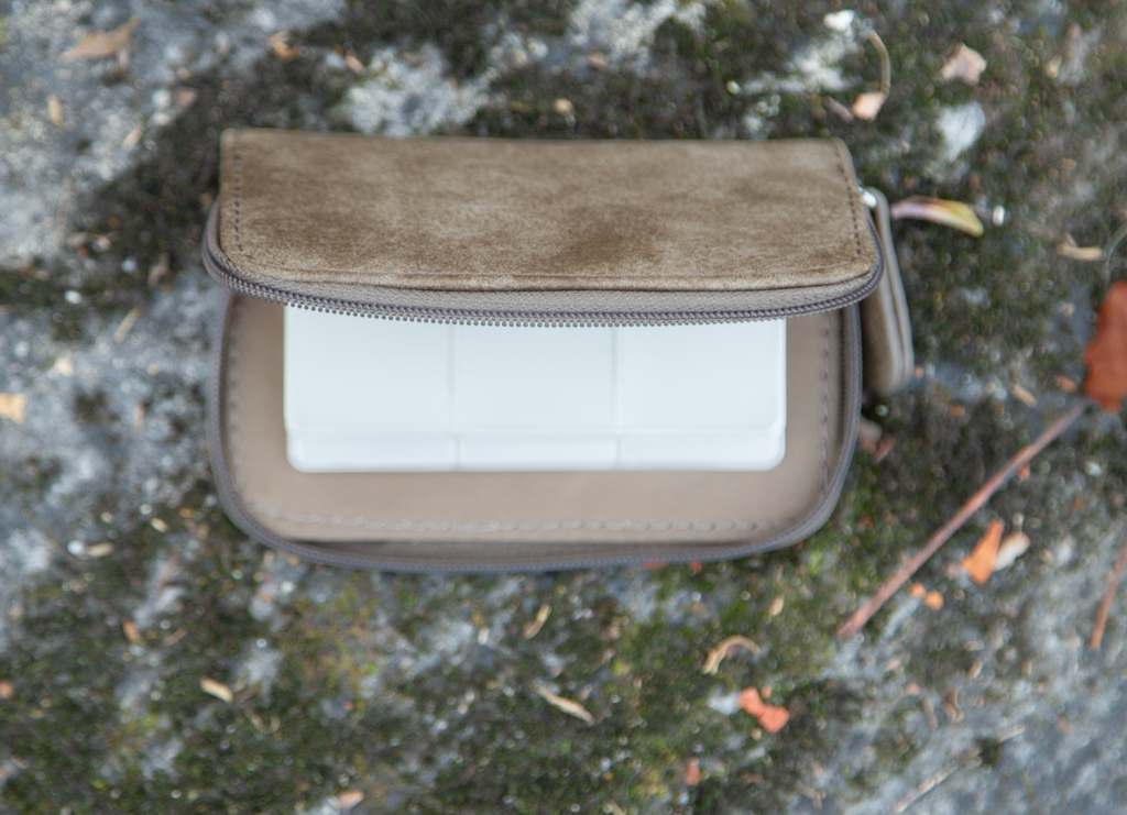 SD Card Holder- Truffle Stylish, Designer Camera Bags for