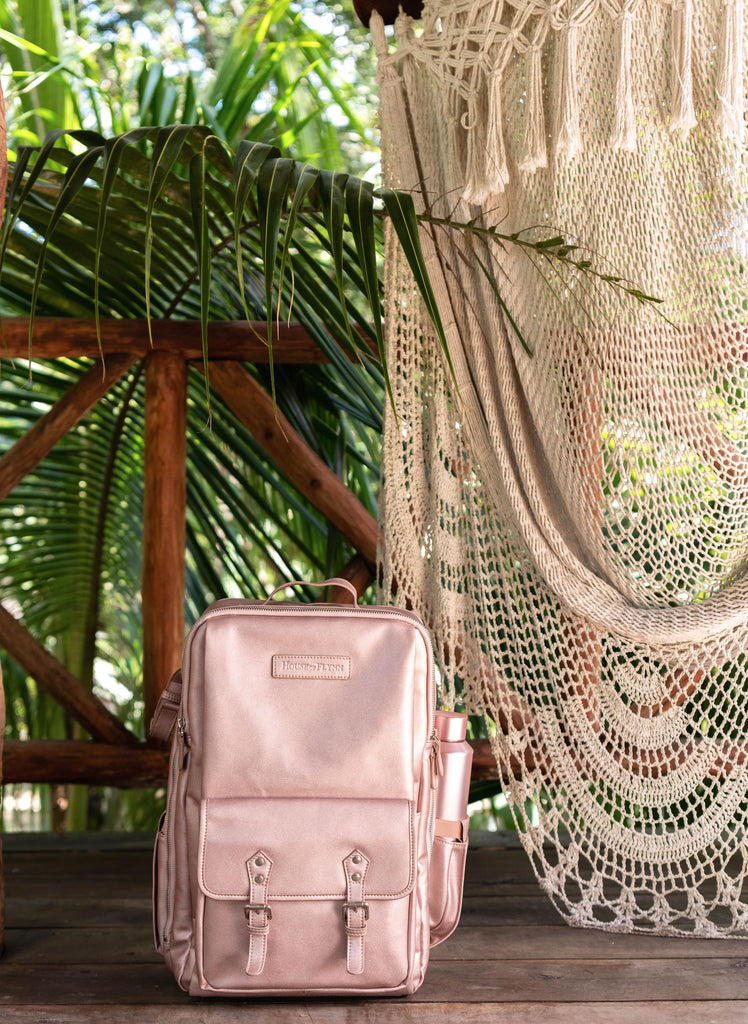 Bahia Backpack - Rose Gold