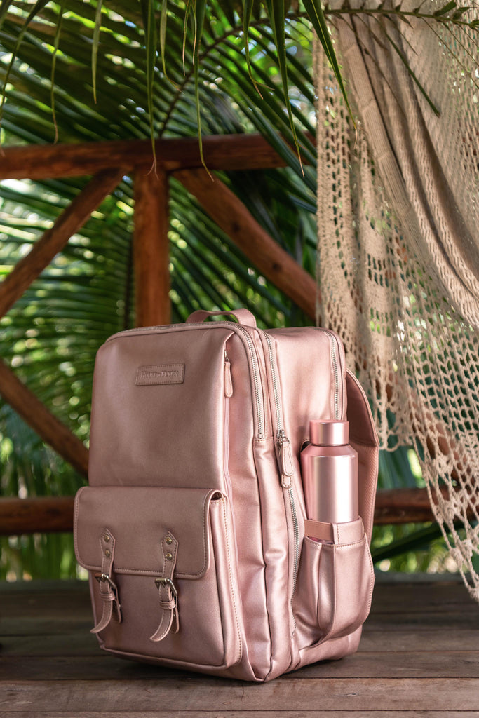 Bahia Backpack - Rose Gold