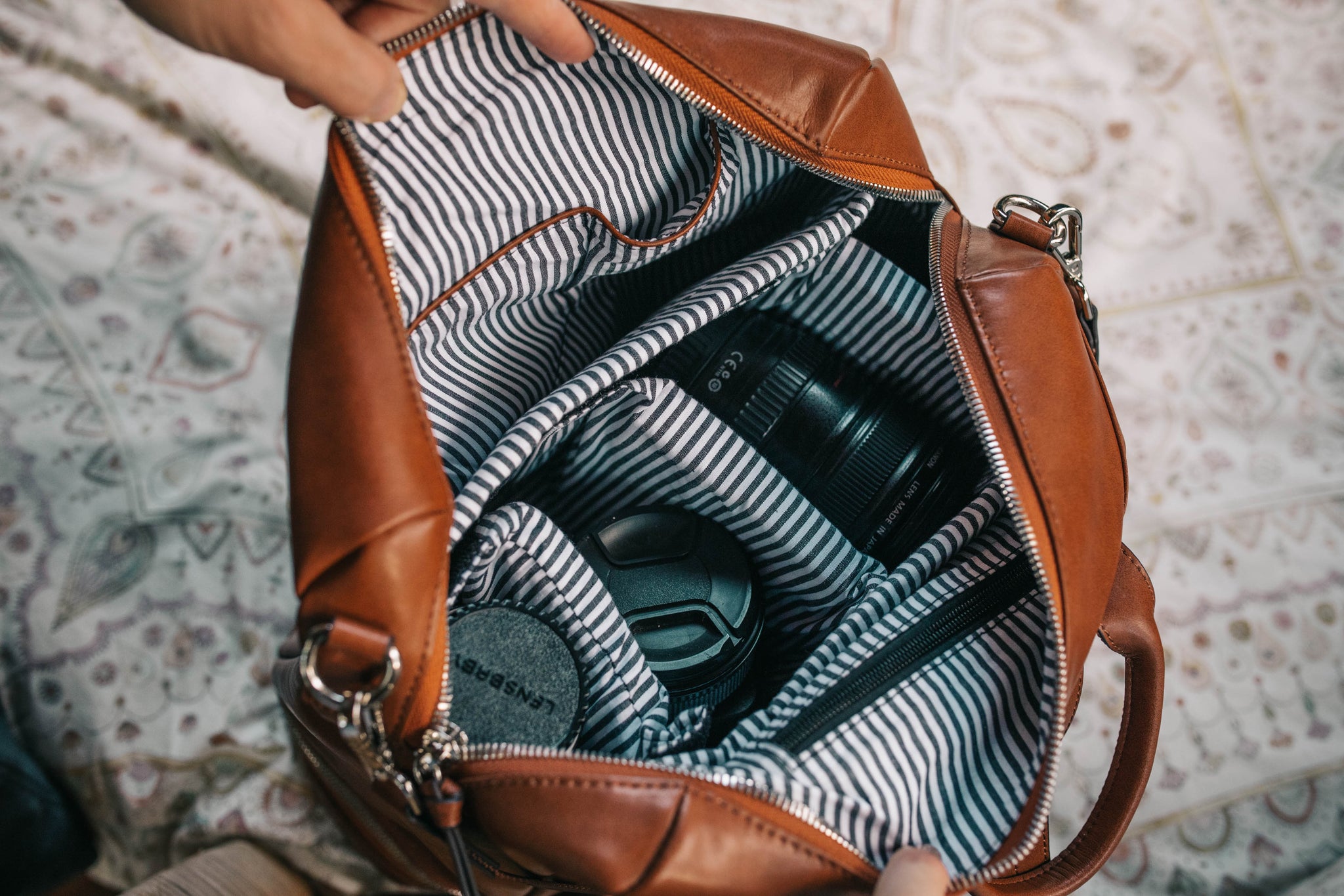 Isla Backpack - Rose Gold | Stylish, Designer Camera Bags for