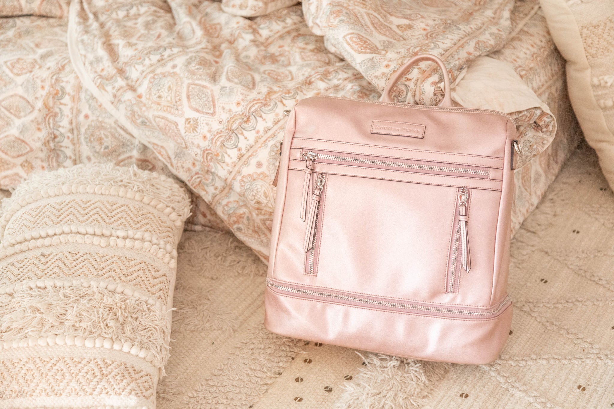 Isla Backpack - Rose Gold | Stylish, Designer Camera Bags for