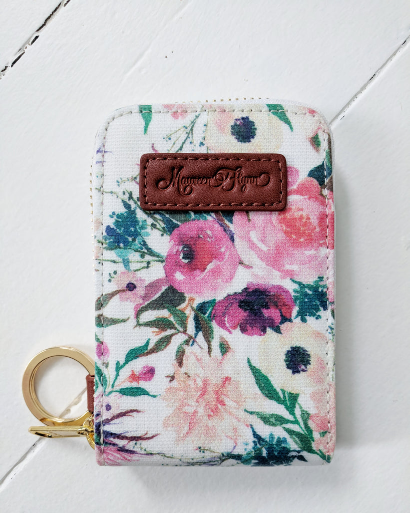 Card Holder Wax Canvas - Playa