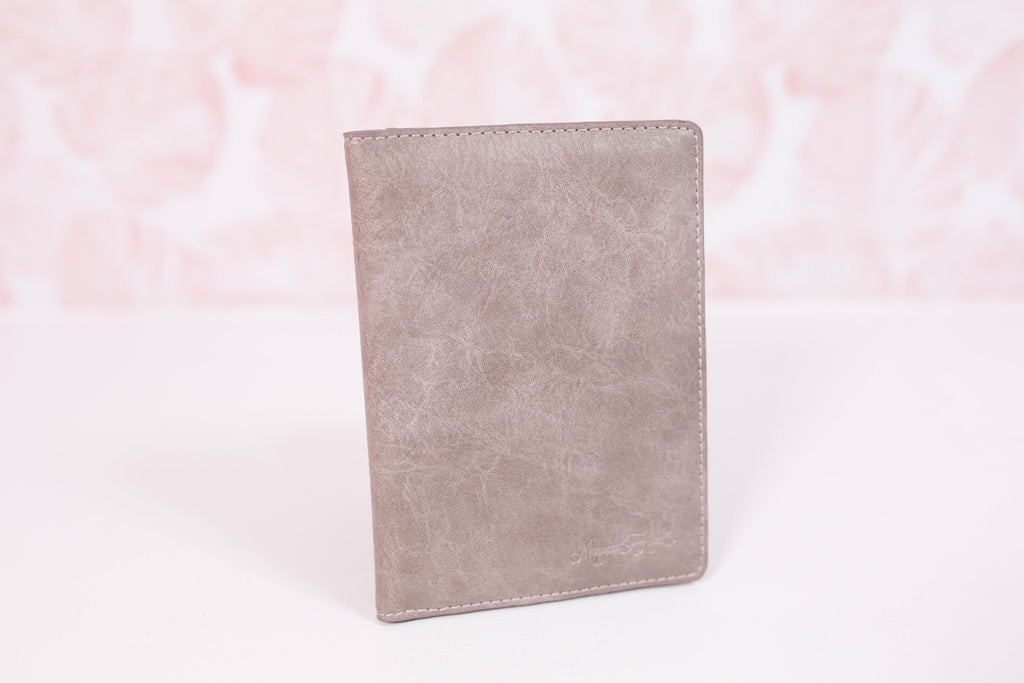 Passport Cover - Stormy Grey