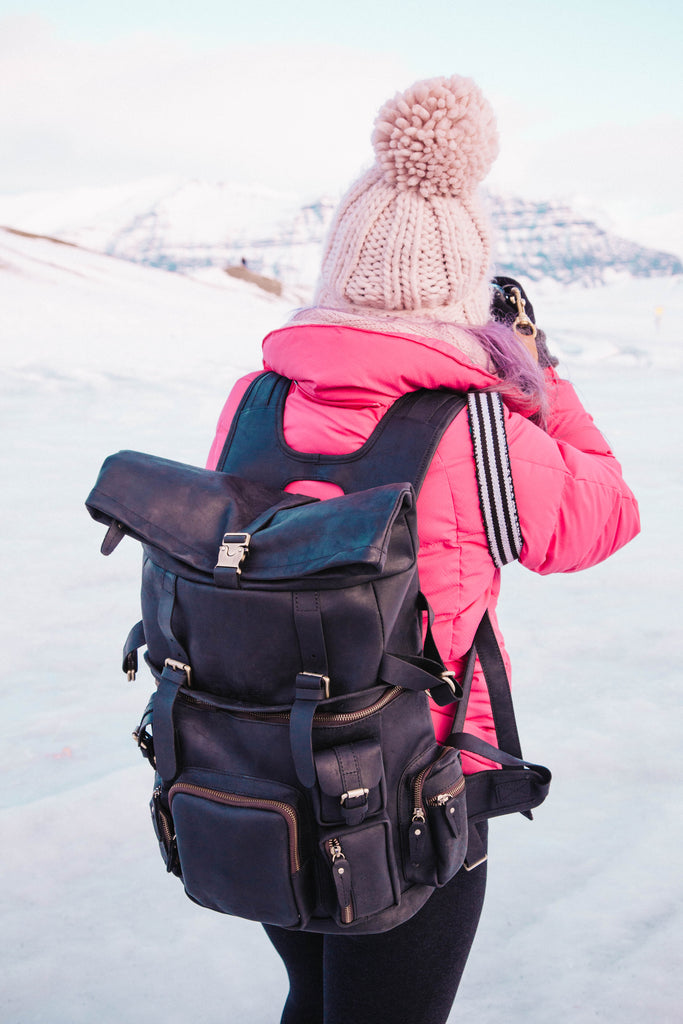 Rucksack - Black with Black Fable Interior