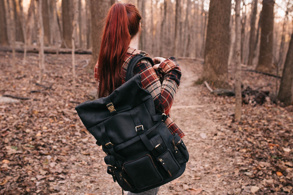 Rucksack - Black with Black Fable Interior