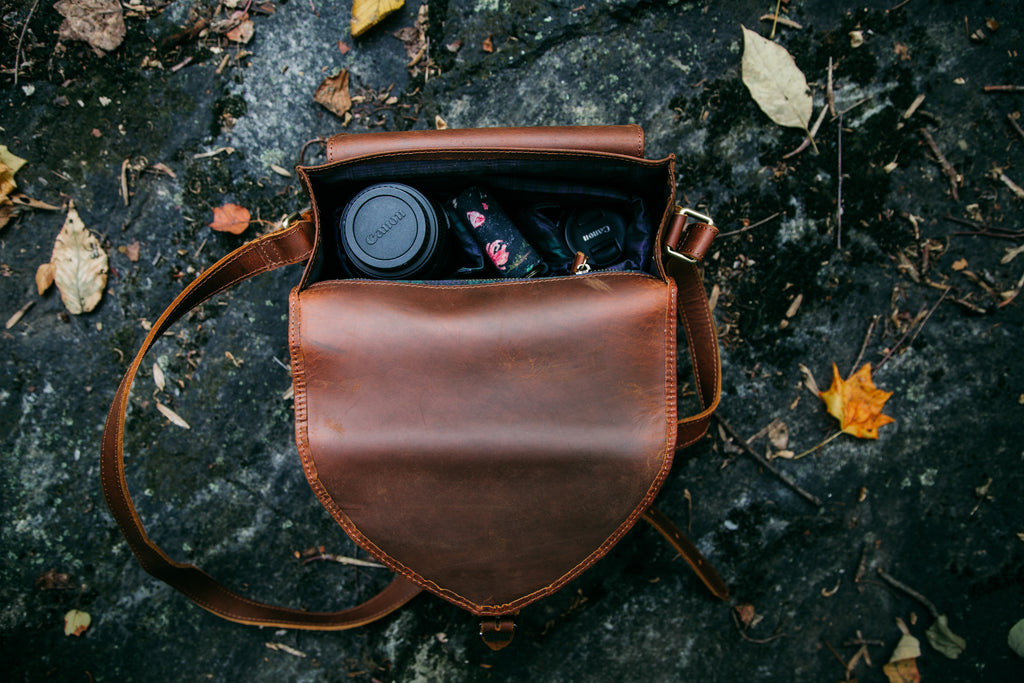 Dark Brown Leather with Scottish Rogue Interior - Mini Dublin Daily