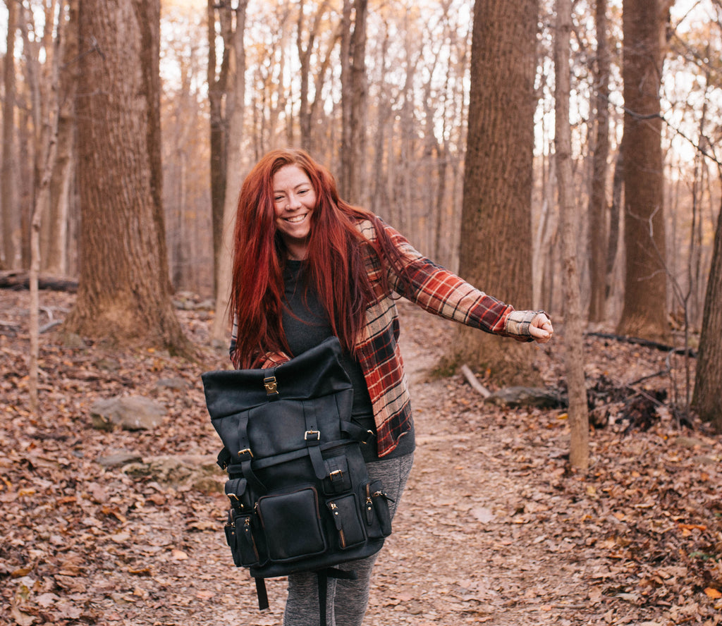 Rucksack - Black with Black Fable Interior