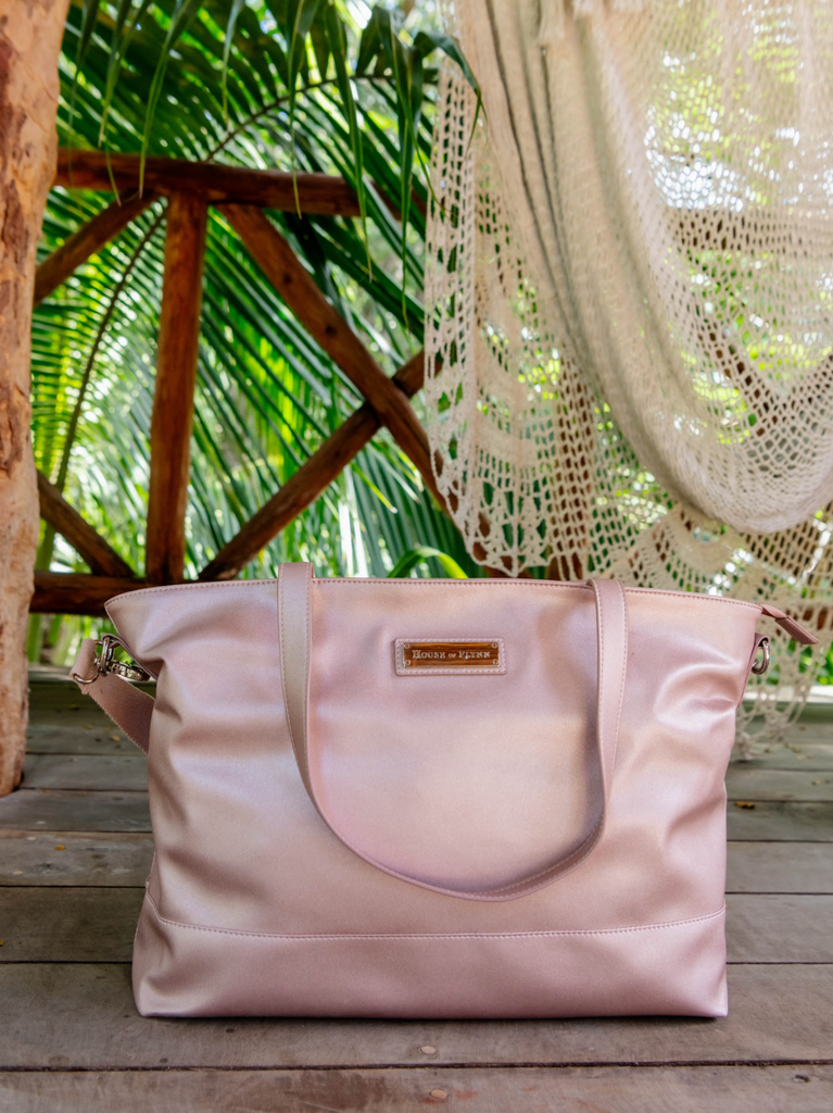 Roam and Rise Carryall - Rose Gold