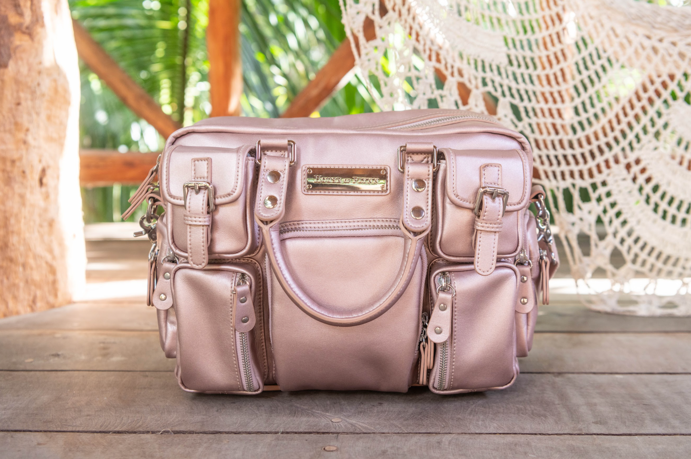 Rose gold mini deals bag