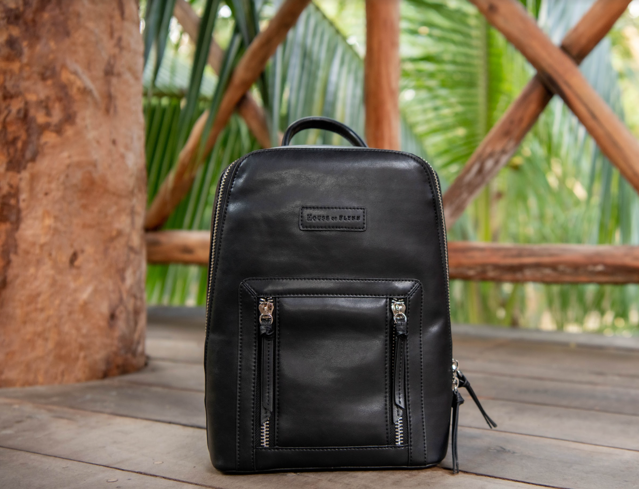 Mini Olivia Backpack Onyx Black