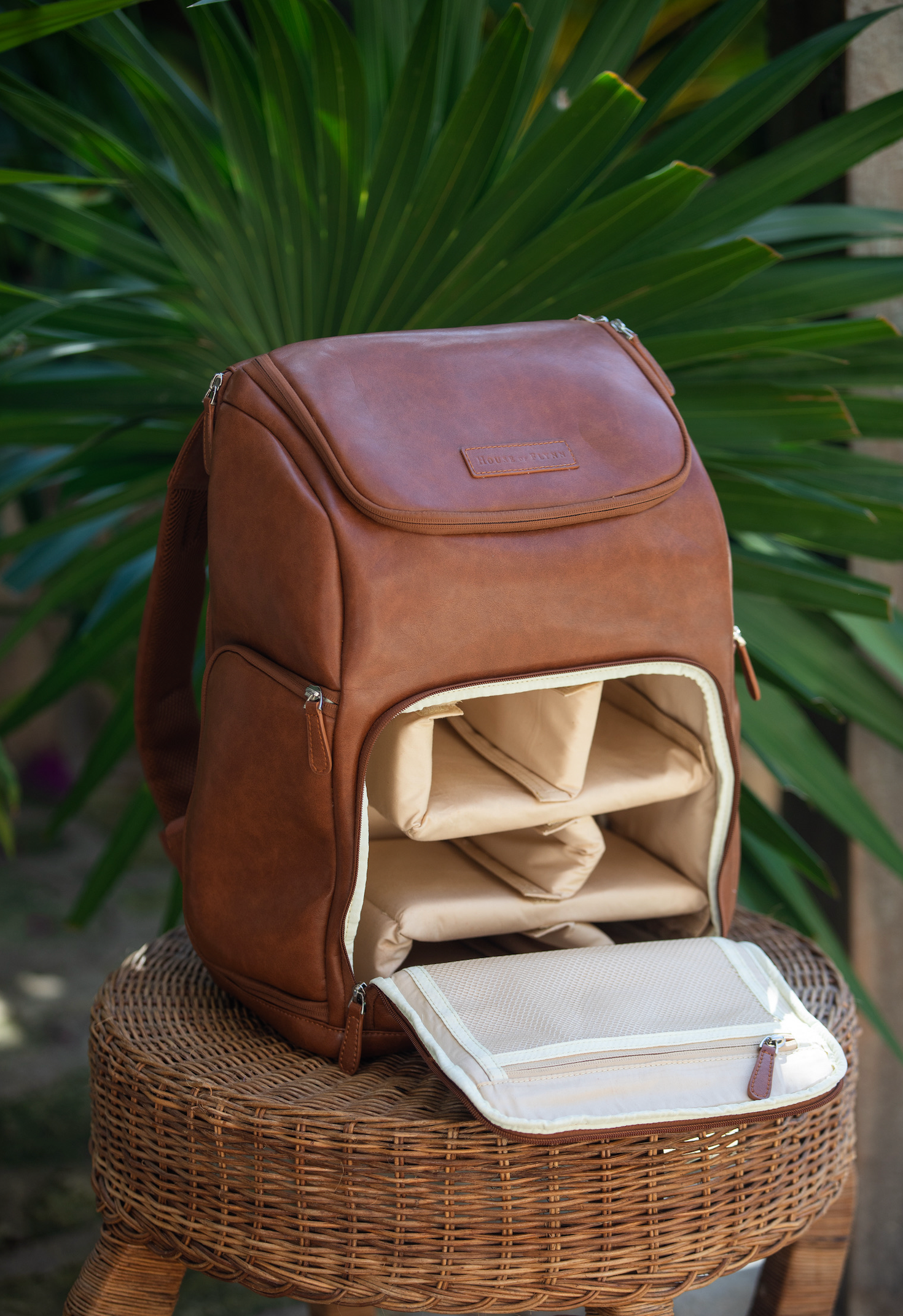 Lima Backpack - Saddle | Stylish, Designer Camera Bags for