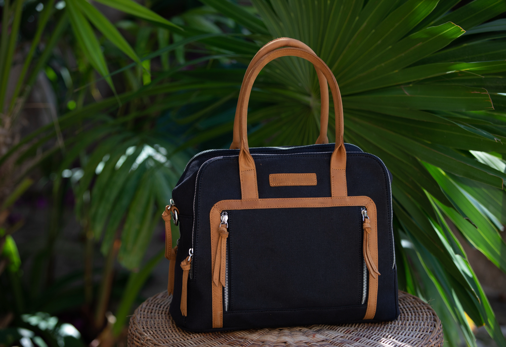 Luna Bag - Black Canvas